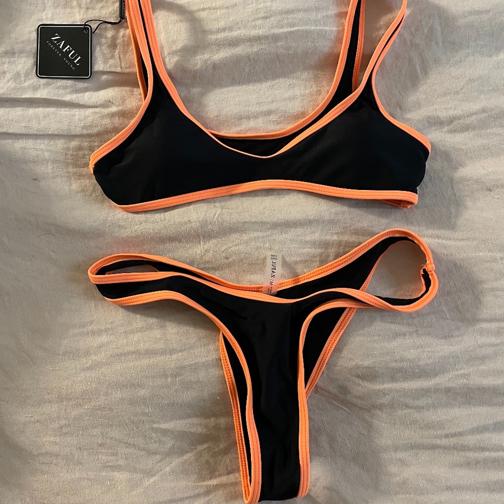 Zaful Forever Young Bikini Set Medium NWT